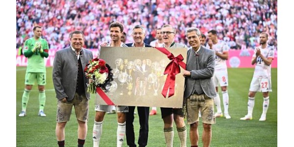 Thomas Müller erreichte das ultimative Ziel – eine Person und ein Team